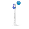 Philips Sonicare S2 Sensitive HX6056 Ekstra tandbørstehoved 6 Hvid