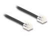DeLOCK Telefonkabel 10m Sort