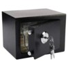 EXTRALINK HOME SEJF DOMOWY BIUROWY SKRYTKA NA KLUCZ MOCNY SOLIDNY KASA PANCERNA S-404-CZARNY