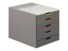 DURABLE VARICOLOR 5 Skuffekabinet ANSI A (Letter) (216 x 279 mm) A4 (210 x 297 mm) C4 (229 x 324 mm) Folio (216 x 330 mm)