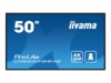 Iiyama LH5054UHS-B1AG 50' Digital skiltning/interaktiv kommunikation 3840 x 2160