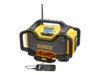 DeWALT DCR027-QW Jobsteds-radio Sort Gul