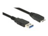 Delock USB-kabel 1.5m Sort