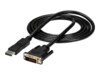 StarTech.com DisplayPort han -> DVI-D han 1.8 m Sort