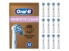 Oral-B Pro Sensitive Clean Brush tips Hvid, 12 stk