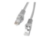 Lanberg CAT 6 Foldet uskærmet snoet par (F/UTP) 2m Patchkabel Grey RAL 7035