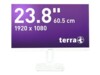 TERRA LCD/LED 2465W PV 23.8' IPS 1920 x 1080 (Full HD) HDMI DisplayPort USB-C 100Hz