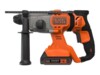 BLACK+DECKER BCD900E2K Borehammer 2 batterier inkluderet 18V 1.2Joule