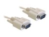 Delock Serielt kabel 1m Beige