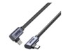 Unitek USB Type-C kabel Sort