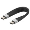 Techly USB4 Gen3 C auf C Flexibles Kabel