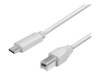LogiLink USB 2.0 USB Type-C kabel 2m Grå