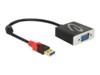 Delock USB 3.0 Type-A male > VGA female