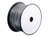 goobay 100m Bulk telefonkabel Sort