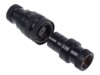 Alphacool Eiszapfen Connector Series Quick Release Connector Kit Kølevæske system tilpasning 1-pack Sort