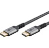 goobay plus series DisplayPort kabel 2m Grå