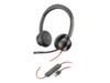 Poly Blackwire 8225 Kablet Høretelefoner Sort