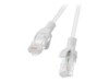 Lanberg CAT 6 Ikke afskærmet parsnoet (UTP) 25cm Patchkabel Grey RAL 7035