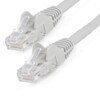 StarTech.com 15m LSZH CAT6 Ethernet Cable, 10 Gigabit Snagless RJ45 100W PoE Network Patch Cord with Strain Relief, CAT 6 10GbE UTP, Grey, Individually Tested/ETL, Low Smoke Zero Halogen - Category 6 - 24AWG CAT 6 Ikke afskærmet parsnoet (UTP) 15m Patchka
