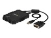 StarTech.com USB Crash Cart Adapter File Transfer and Video Capture - Laptop to Server KVM Console - Portable & Rugged (NOTECONS02X) KVM switch Desktop