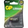 GP Lithium Battery CR123A, 3V, 1-pack