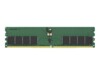 Kingston ValueRAM DDR5 SDRAM 32GB 3200MHz CL52 Clocked unbuffered On-die ECC DIMM 288-PIN