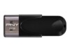 PNY Attaché 4 64GB USB 2.0 USB stick Sort