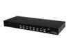 StarTech.com 8-Port USB KVM Swith with OSD - TAA Compliant - 1U Rack Mountable VGA KVM Switch (SV831DUSBU) KVM switch