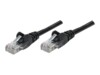 Intellinet CAT 5e Ikke afskærmet parsnoet (UTP) 20m Patchkabel Sort