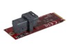 StarTech.com U.2 to M.2 Adapter - for 1 x U.2 PCIe NVMe SSD - M.2 PCIe x4 Host Interface - U.2 SSD - M.2 PCIe Adapter - U.2 Drive (M2E4SFF8643) Interfaceadapter