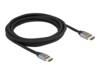 Delock HDMI-kabel 3m Grå