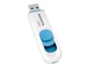 ADATA Classic Series C008 32GB USB 2.0 USB stick Blå Hvid