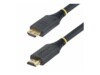 StarTech.com 20ft (6m) Active HDMI Cable w/Gripping Connectors HDMI-kabel med Ethernet 6.1m Sort