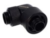 Alphacool Eiszapfen Connector Series 90° Socket 16/10mm Flydende kølesystems kompresseion vinklet fitting 1-pack Sort