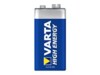 Varta High Energy 9V Standardbatterier 2