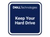 Dell 4 År Keep Your Hard Drive Support opgradering 4år