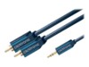 ClickTronic Casual Series Audiokabel 3m
