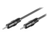 goobay Audiokabel 1.5m Sort