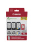 Canon PG 545 XL/CL-546XL Photo Value Pack Sort Farve (cyan, magenta, gul) Blækpatron/papirsæt