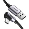 Ugreen 50942 USB-A to USB-C 2m Sort