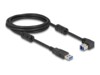 DeLOCK USB 3.0 USB-kabel 2m Sort