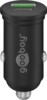 Dual-USB Car Fast Charger USB-C™ PD (Power Delivery) (45 W), black