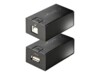 StarTech.com USB 2.0 Extender over Cat5e/Cat6 Cable (RJ45), 492ft/150m USB Over Extender/Adapter Kit - Externally Powered USB Extender, USB to Converter, 480 Mbps, Rugged Metal Housing (C15012-USB-EXTENDER) USB-forlængerkabel