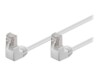 Goobay RJ45 CAT 5e Angled F/UTP CCA 5m White
