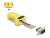 DeLOCK Assembly Kit Seriel adapter Yellow