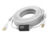 Vision Techconnect USB-kabel 15m Hvid