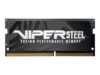 Patriot Viper Steel Series DDR4 8GB 3200MHz CL18 Ikke-ECC SO-DIMM 260-PIN