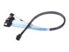 SilverStone Seriel ATA-kabel Sort Blå 60cm