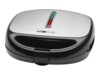 Clatronic ST/WA 3670 Toast maskine / vaffelbager / grill Sort/inox