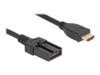Delock HDMI-kabel 3m Sort